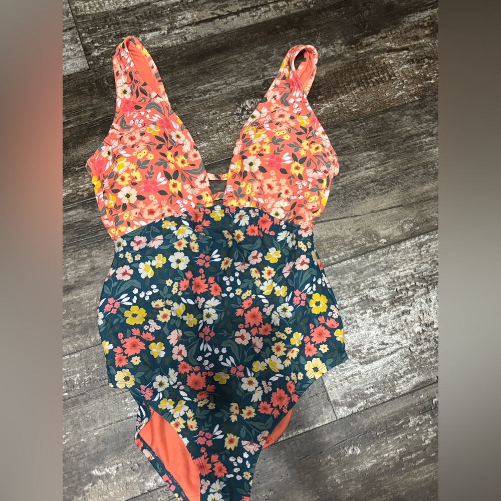 Floral One-Piece Swimsuit